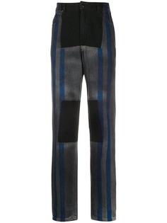 Eckhaus Latta джинсы EL в стиле колор-блок