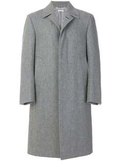 Thom Browne классическое однобортное пальто Melton