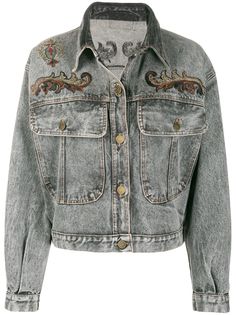 A.N.G.E.L.O. Vintage Cult джинсовая куртка 1980-х годов с вышивкой