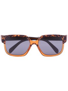 Celine Eyewear солнцезащитные очки Maillons Triomphe в квадратной оправе