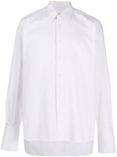 Balenciaga Pre-Owned удлиненная рубашка-трапеция 2000-х годов