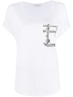 Bruno Manetti футболка с карманом на груди