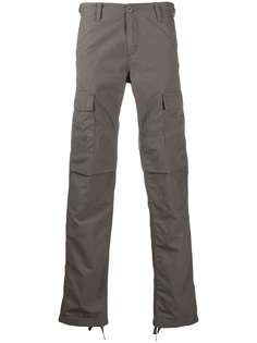 Carhartt WIP брюки прямого кроя с карманами