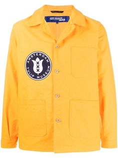 Junya Watanabe MAN куртка-рубашка с логотипом