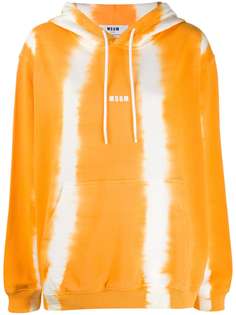 MSGM худи с принтом тай-дай