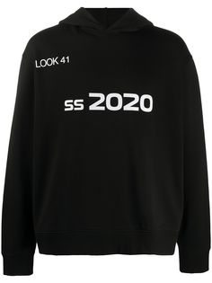 Xander Zhou худи с принтом SS2020