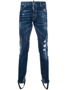 Dsquared2 джинсы с рваной отделкой