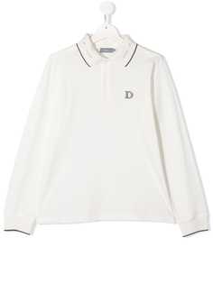 Baby Dior рубашка поло с длинными рукавами