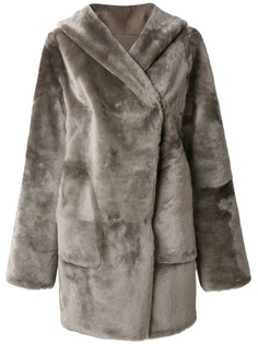 Sylvie Schimmel пальто с капюшоном