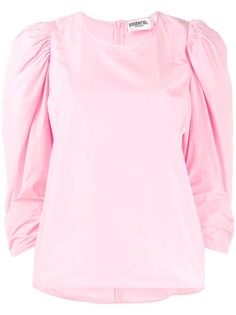 Essentiel Antwerp топ Vics с пышными рукавами