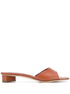 STAUD мюли с квадратным носком