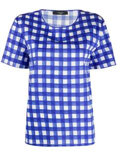 Weekend Max Mara футболка в клетку
