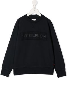 Woolrich Kids толстовка с логотипом