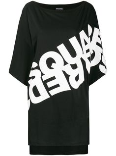 Dsquared2 платье-футболка с логотипом