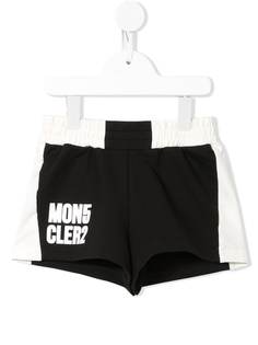 Moncler Enfant шорты с логотипом