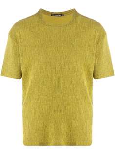 Issey Miyake Men футболка с короткими рукавами и складками