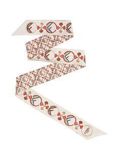 Fendi шарф с логотипом