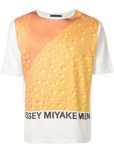 Issey Miyake Pre-Owned футболка с логотипом