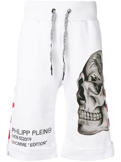 Philipp Plein шорты с принтом