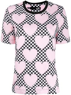 Love Moschino футболка в клетку