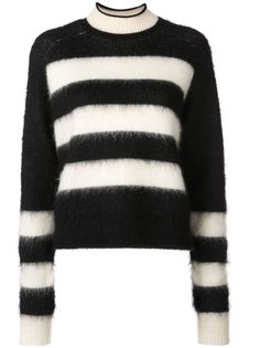 Proenza Schouler White Label укороченный свитер в полоску
