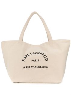 Karl Lagerfeld сумка-тоут с логотипом