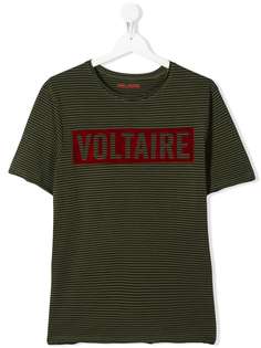 Zadig & Voltaire Kids футболка Kita в полоску