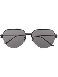 Bottega Veneta солнцезащитные очки-авиаторы