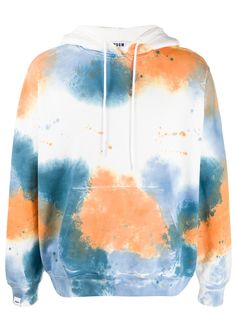 MSGM худи с принтом тай-дай