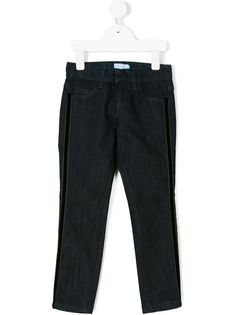 LANVIN Enfant джинсы с лампасами