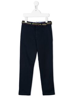 Ralph Lauren Kids брюки чинос с поясом
