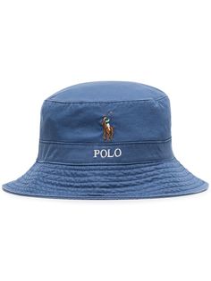 Polo Ralph Lauren панама с вышитым логотипом