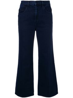 J Brand укороченные джинсы клеш
