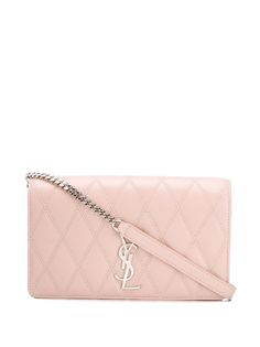 Saint Laurent стеганая сумка через плечо Angie