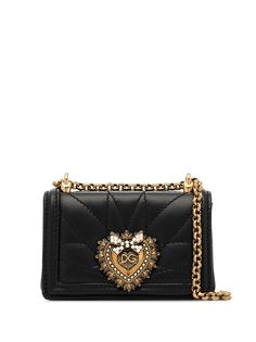 Dolce & Gabbana стеганая сумка Devotion