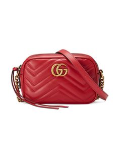 Gucci стеганая мини-сумка GG Marmont