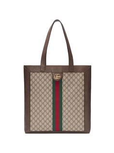 Gucci мягкая большая сумка-тоут Ophidia GG Supreme