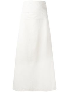 Yohji Yamamoto Pre-Owned длинная юбка с запахом
