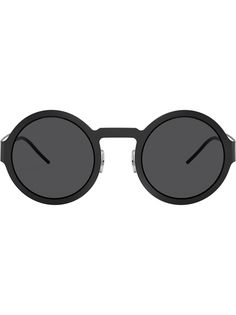 Dolce & Gabbana Eyewear солнцезащитные очки в круглой оправе