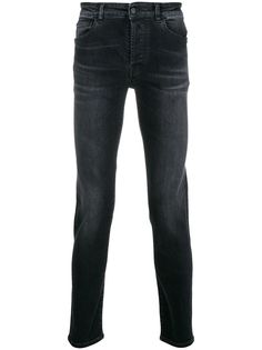 MARCELO BURLON COUNTY OF MILAN джинсы узкого кроя с выцветшим эффектом