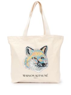 Maison Kitsuné сумка-тоут Foxhead с логотипом