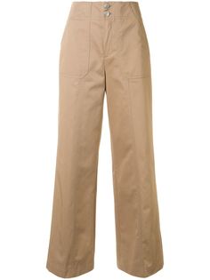 PortsPURE брюки с контрастными карманами