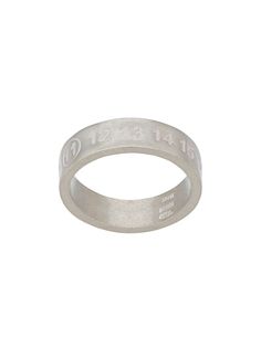 Maison Margiela кольцо с гравировкой