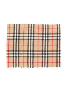 Burberry Kids шарф Sciarpe в клетку