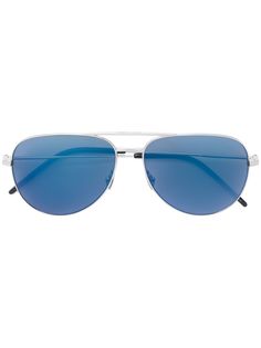 Saint Laurent Eyewear солнцезащитные очки с оправой "авиатор"