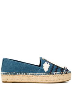 Tory Burch эспадрильи Seaside из денима