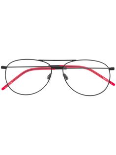 BOSS очки-авиаторы с контрастными вставками