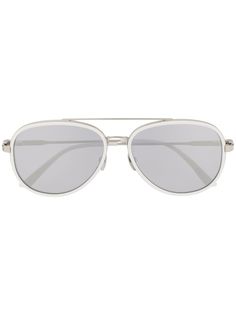 Calvin Klein солнцезащитные очки-авиаторы
