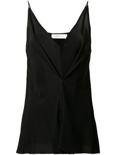 Victoria Beckham топ с глубоким V-образным вырезом