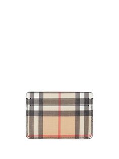 Burberry картхолдер в клетку Vintage Check